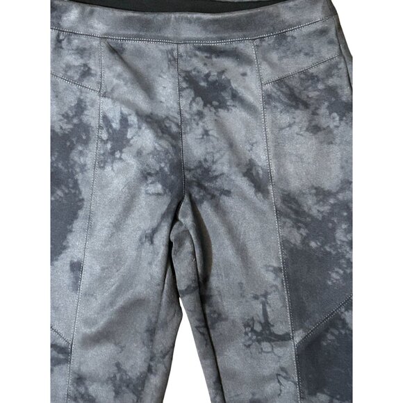 Tahari‎ Faux Suede Seamed Ponte Legging in Gray Size XS - Picture 5 of 5